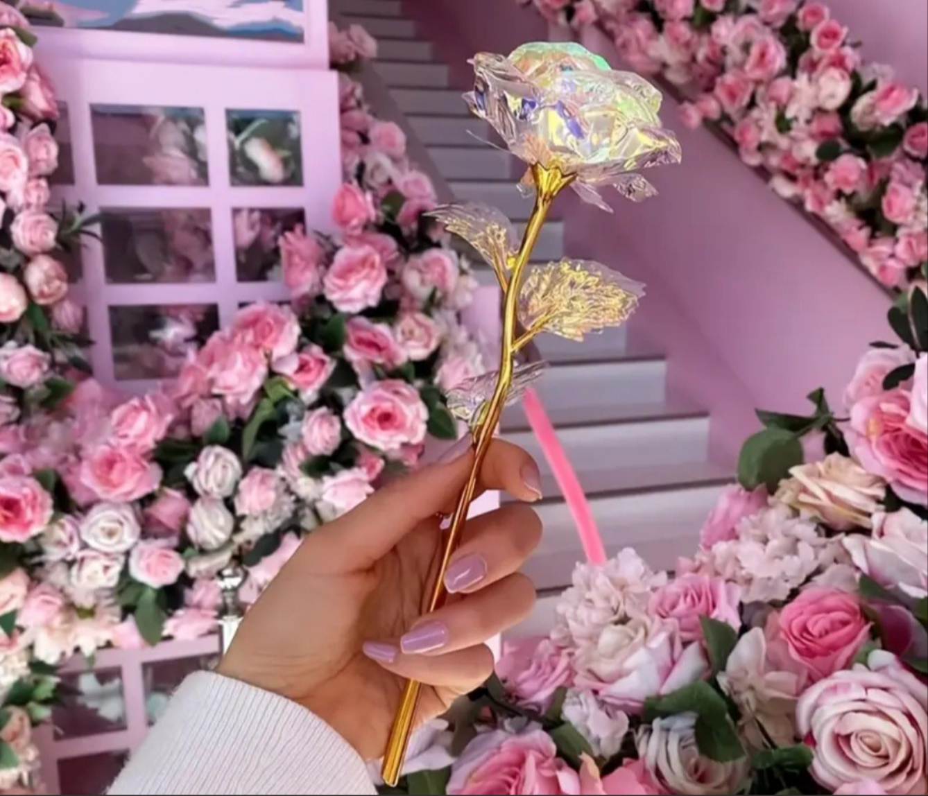 Fairytale iridescent rose